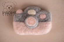 Load image into Gallery viewer, Felted Camera Baby Pink